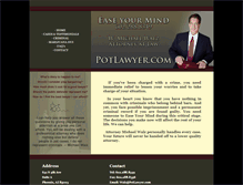 Tablet Screenshot of potlawyer.com